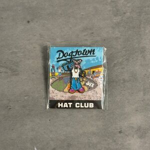 Hat Club New Era Pin Orange Crush Dogtown Pitbull Boombox Fitted Skate Accessory